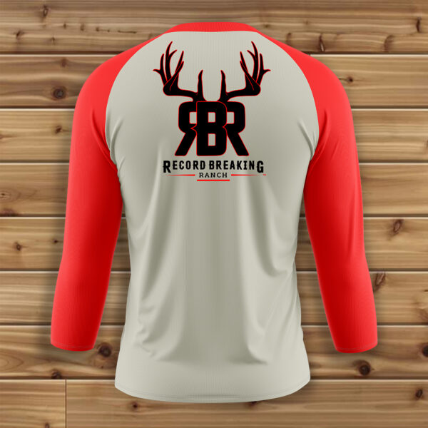 RBR Gray 3/4-Sleeve T - Image 2