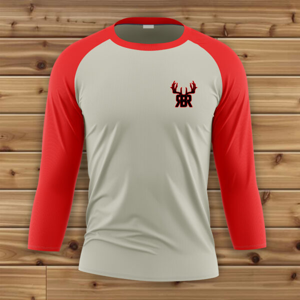 RBR Gray 3/4-Sleeve T