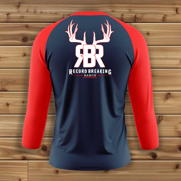RBR Navy 3/4-Sleeve T - Image 2